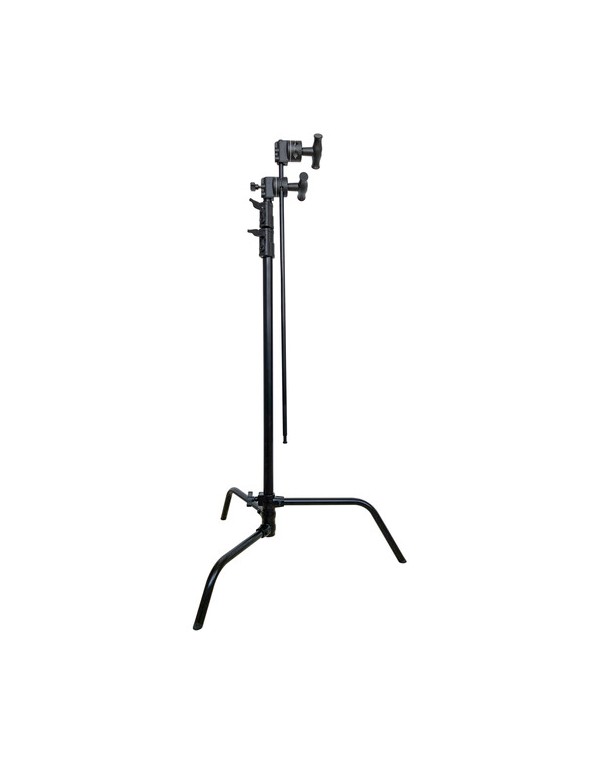 Kupo 40" Master C-Stand with Sliding Leg Kit & 2.5" Grip Head (10.3', Black) | Stands | CAM TOOLS Middle East | Kupo