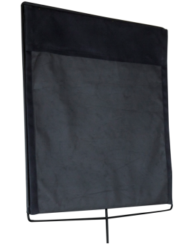 KUPO  36"X36" TOP HINGE FLOOPY FULL FRAME BLACK