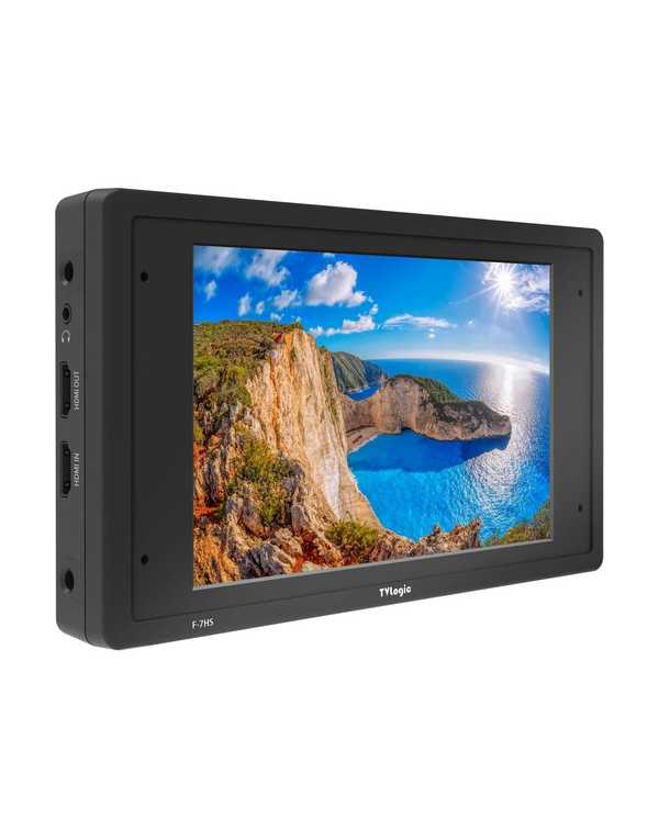 TVLogic F-7HS 7" High Luminance LCD Field Monitor | Camera Monitors | CAM TOOLS Middle East | TV Logic