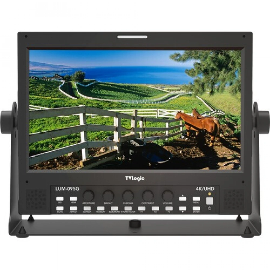 TVLogic 9" UHD 4K Input-Ready SDI/HDMI LCD Monitor