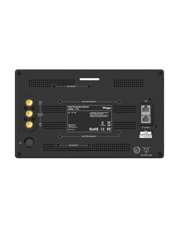 TVLogic F-10A 10" Full HD HDMI/SDI HDR Field Monitor