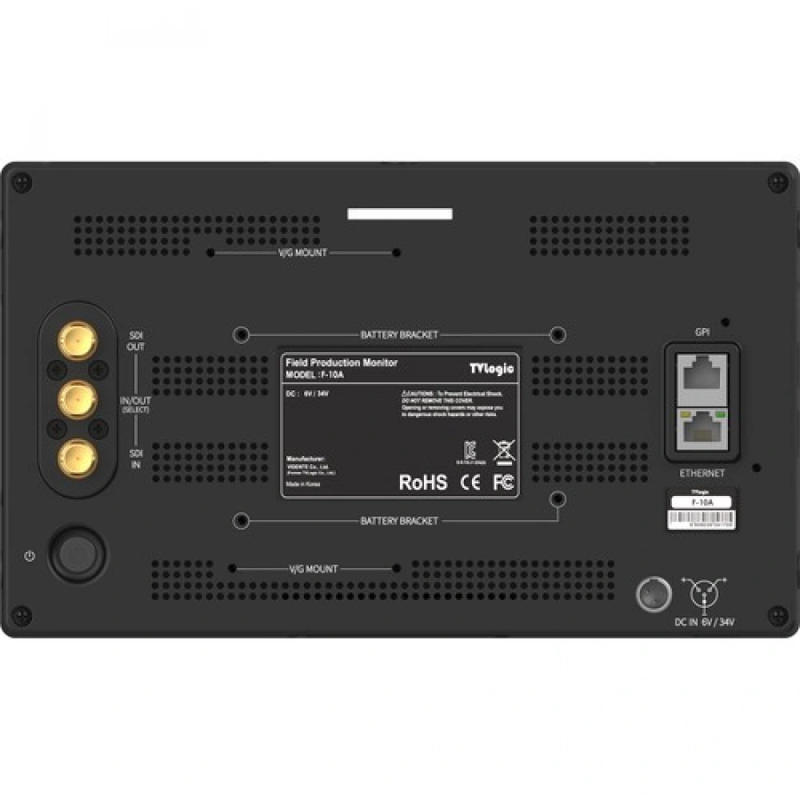 TVLogic F-10A 10" Full HD HDMI/SDI HDR Field Monitor