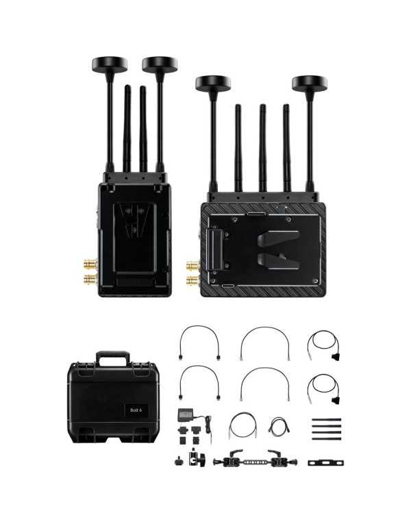 Teradek Bolt 6 XT MAX 12G-SDI/HDMI Wireless Transmitter/Receiver Kit (V-Mount)