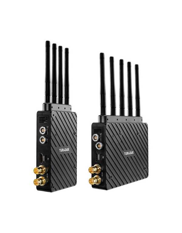 Teradek Bolt 6 XT 1500 12G-SDI/HDMI Wireless RX/TX Deluxe Kit (Gold Mount) | Wireless Video Transmission | CAM TOOLS Middle East | Teradek