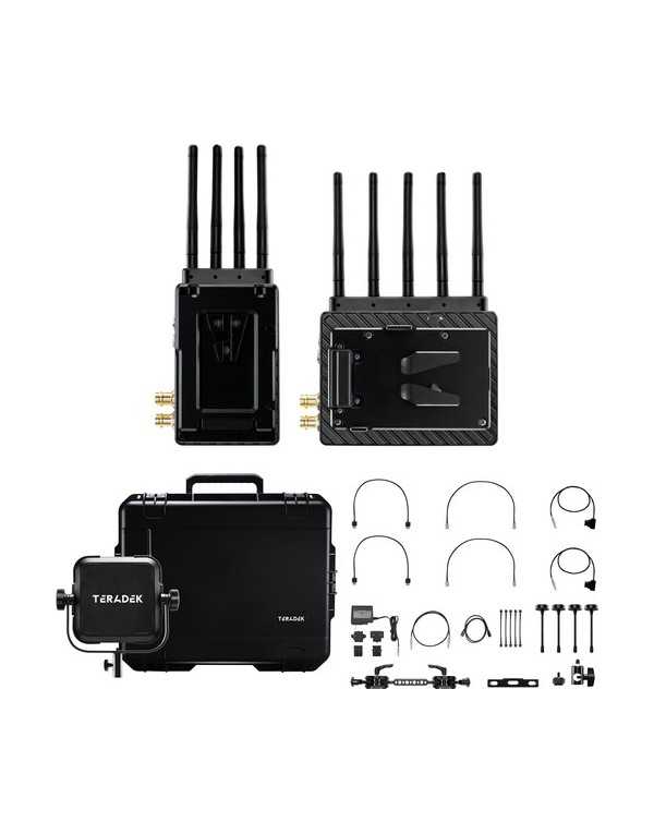 Teradek Bolt 6 XT 1500 12G-SDI/HDMI Wireless RX/TX Deluxe Kit (V-Mount)