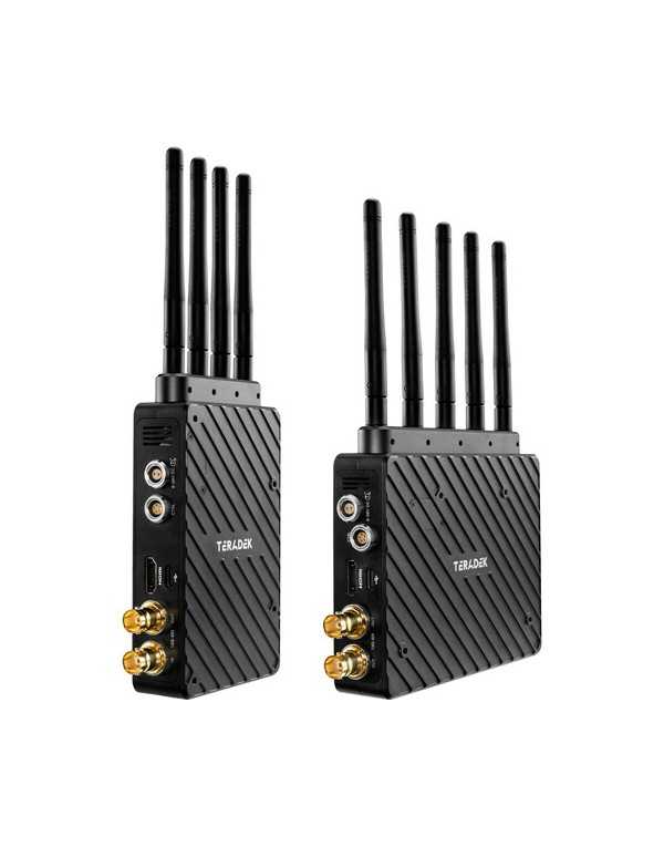 Teradek Bolt 6 XT 750 12G-SDI/HDMI Wireless RX/TX Deluxe Kit (V-Mount) | Wireless Video Transmission | CAM TOOLS Middle East | Teradek