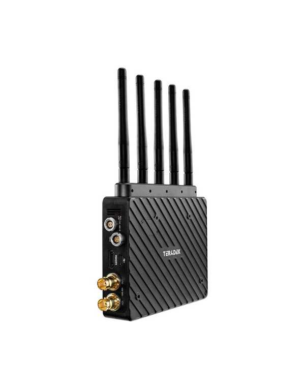 Teradek Bolt 6 XT 1500 12G-SDI/HDMI Wireless Receiver (V-Mount) | Wireless Video Transmission | CAM TOOLS Middle East | Teradek