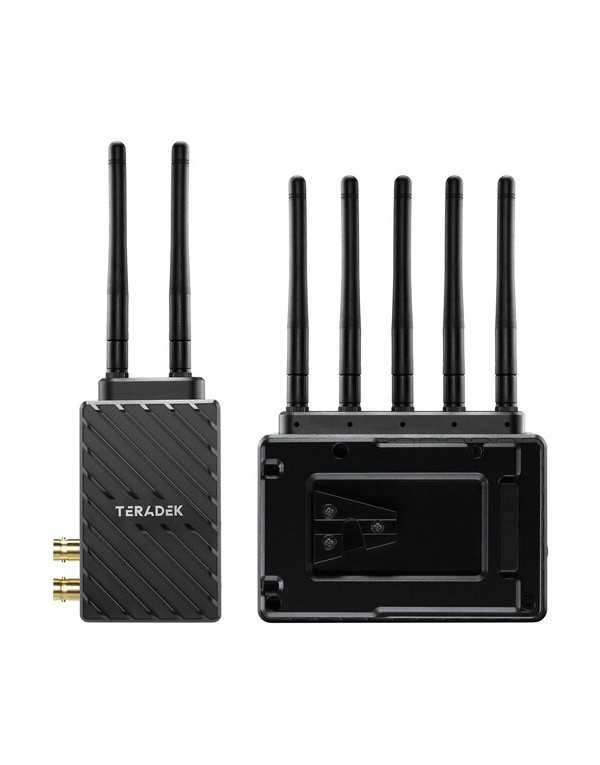 Teradek Bolt 6 LT 750 3G-SDI/HDMI Wireless RX/TX Deluxe Kit (V-Mount) | Wireless Video Transmission | CAM TOOLS Middle East | Teradek