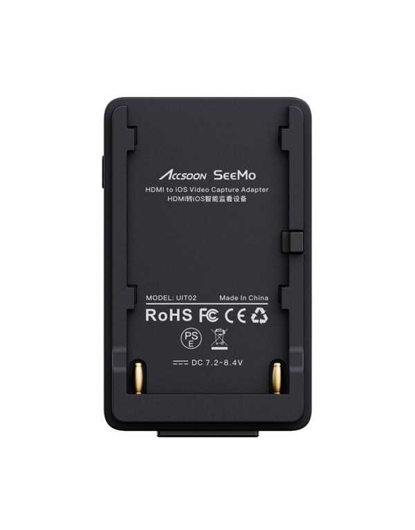 Accsoon SeeMo iOS/HDMI Smartphone Adapter (Black)