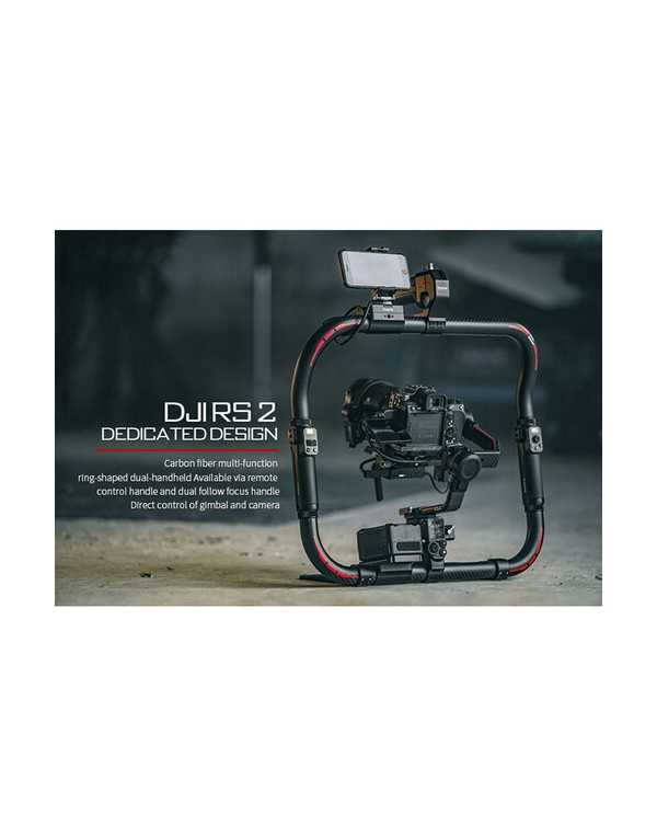 Tilta Advanced Ring Grip for DJI RS4 pro ,RS 3 Pro and RS 2 Gimbals