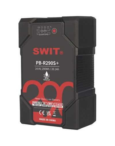 SWIT PB-R290S+ 290Wh Heavy-Duty IP54 Battery Pack (V-Mount)