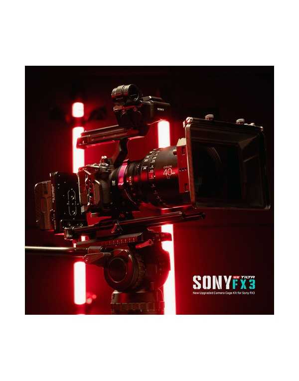 Tilta Camera Cage Pro Kit v2 for Sony FX3 & FX30 (Black)