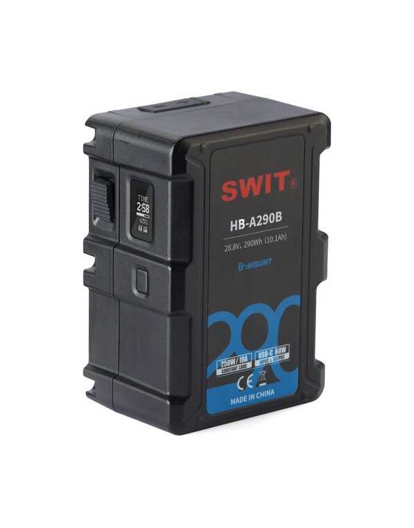 SWIT 290Wh 28.8V B-mount Battery Pack - ARRI Standard B-mount | Battery | CAM TOOLS Middle East | SWIT