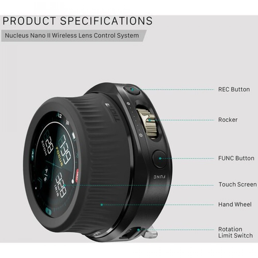 Tilta Nucleus Nano II FIZ Wireless Lens Control System|Dubai