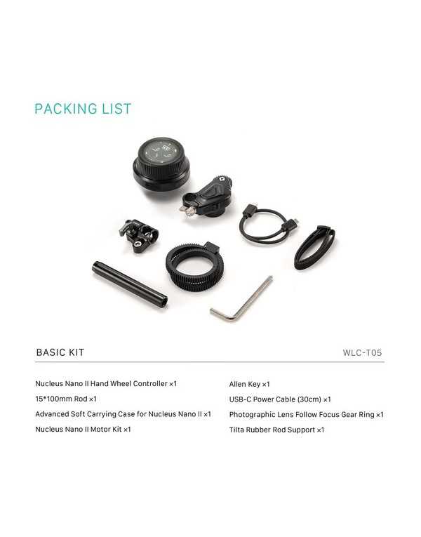 Tilta Nucleus Nano II FIZ Wireless Lens Control System|Dubai