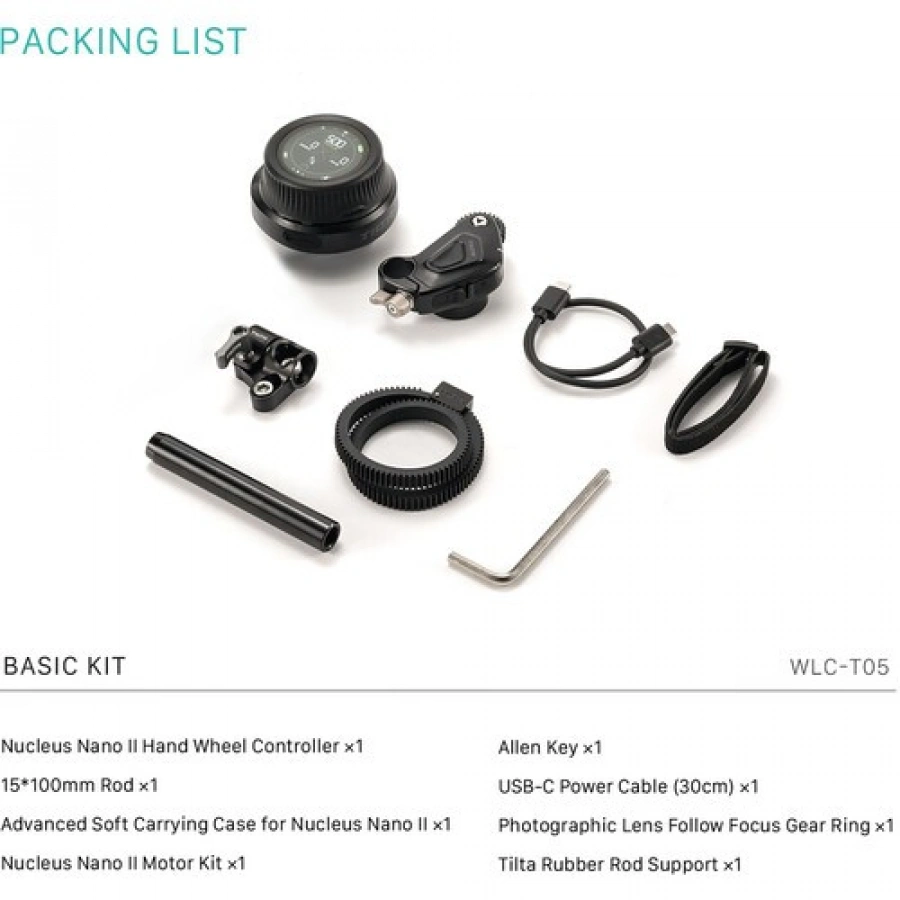 Tilta Nucleus Nano II FIZ Wireless Lens Control System|Dubai
