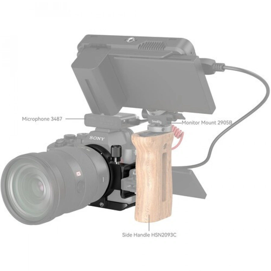 SmallRig Rotatable Horizontal-to-Vertical Mount Plate Kit for Sony a7R IV, a7R V, a7 IV & a7S III