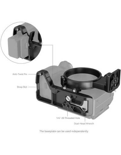 SmallRig Rotatable Horizontal-to-Vertical Mount Plate Kit for Sony a7R IV, a7R V, a7 IV & a7S III