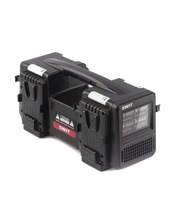 SWIT 4x6A Super Fast V-mount Charger | Battery Accessories & Power Supply | CAM TOOLS Middle East | SWIT