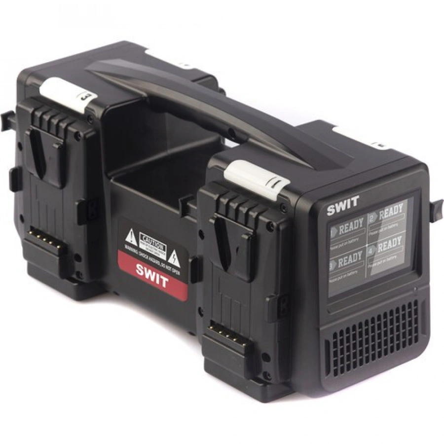 SWIT 4x6A Super Fast V-mount Charger