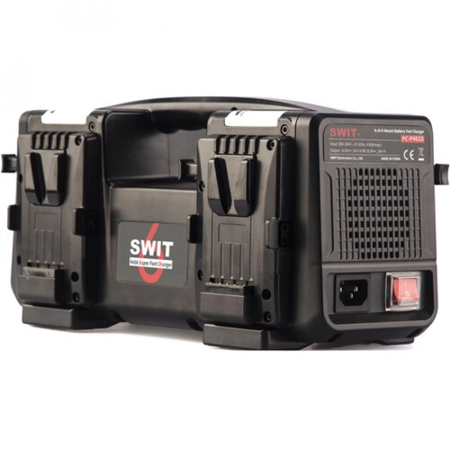 SWIT 4x6A Super Fast V-mount Charger