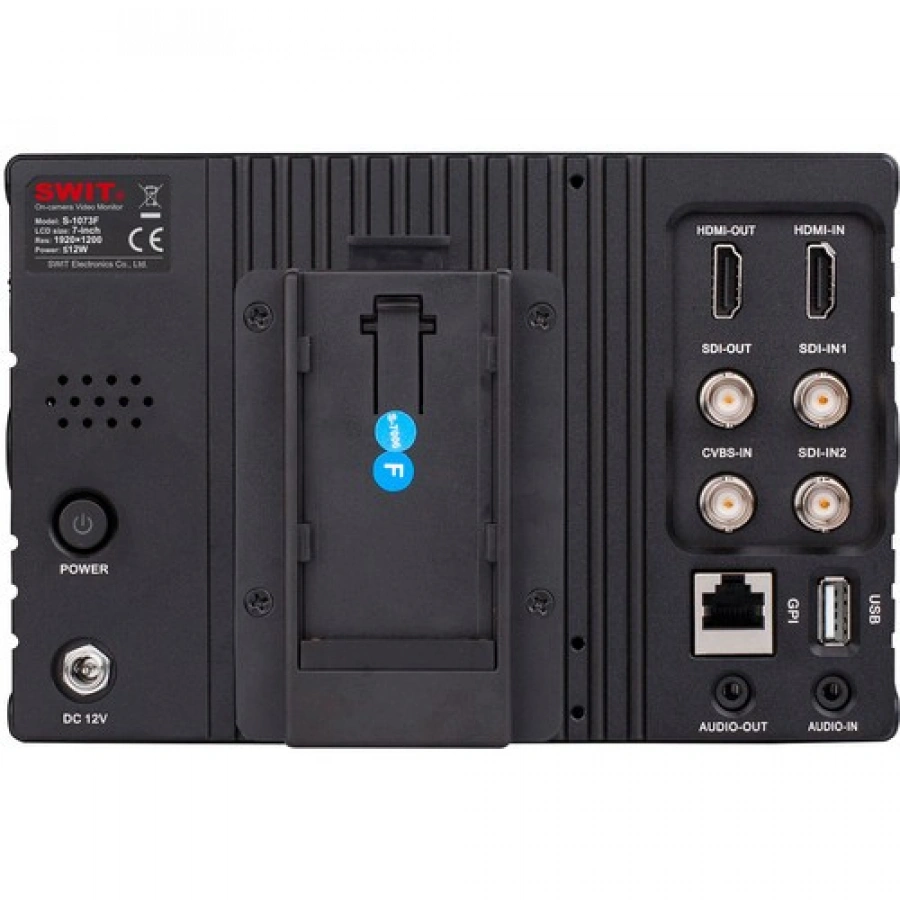 SWIT 7" Full HD Waveform LCD Monitor with NP-F Battery Plate