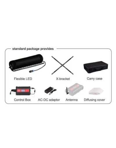 SWIT S-2610 Flexible Bi-color SMD LED light - 504pcs ultra bright surface