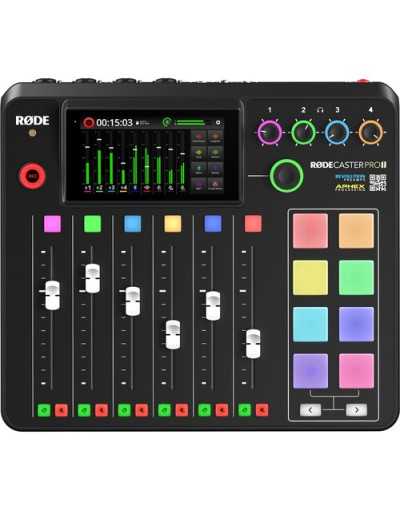 RODECaster Pro II Integrated Audio Production Studio