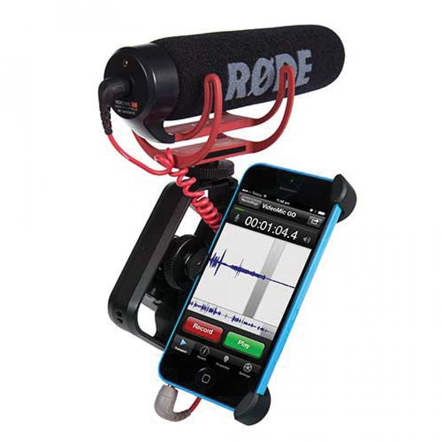 RODE SC7 3.5mm Right-Angle TRS to 3.5mm Right-Angle TRRS Coiled Adapter Cable
