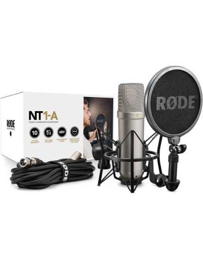 Rode NT1-A Large-Diaphragm Cardioid Condenser Microphone