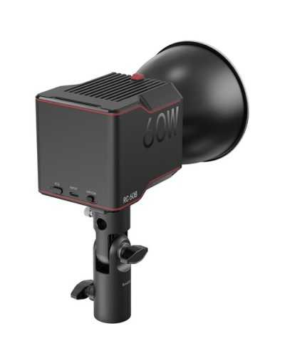 SmallRig RC 60B Bi-Color LED Monolight (Power Bank Clamp Edition)