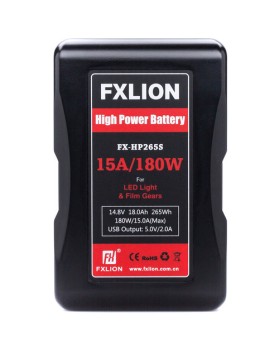 Fxlion High Power Battery – 14.8V / 265Wh V-Mount Battery