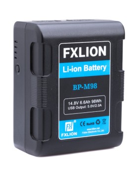 Fxlion 98Wh Square Battery – 14.8V V-Mount Battery