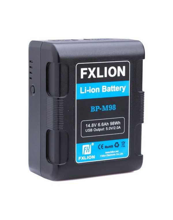 Fxlion 98Wh Square Battery – 14.8V V-Mount Battery | Battery | CAM TOOLS Middle East | FXLION