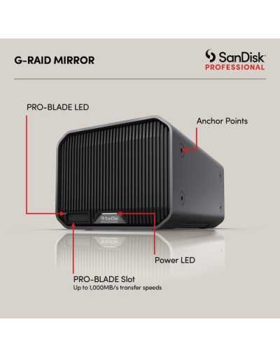 SanDisk Professional G-RAID MIRROR