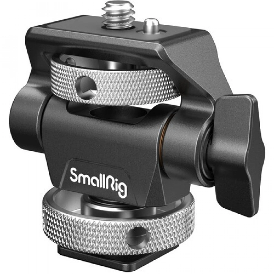 SmallRig Swivel & Tilt Adjustable Monitor Mount with Cold Shoe
