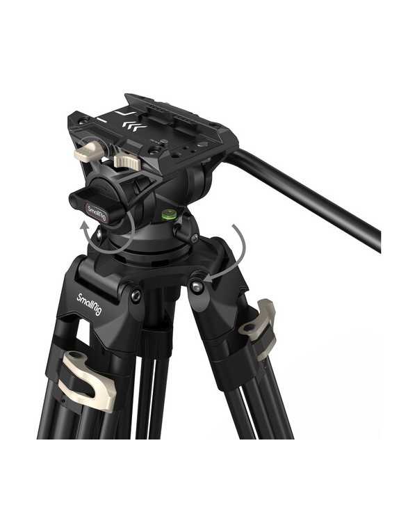 SmallRig AD-01 Heavy-Duty Tripod with Fluid Head | Video Tripods | CAM TOOLS Middle East | SmallRig