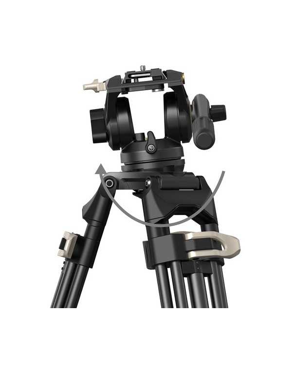 SmallRig AD-01 Heavy-Duty Tripod with Fluid Head