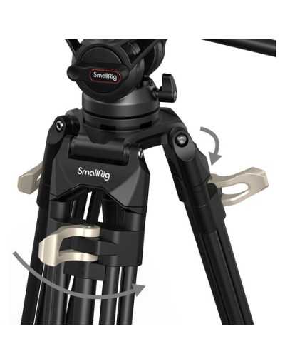SmallRig AD-01 Heavy-Duty Tripod with Fluid Head