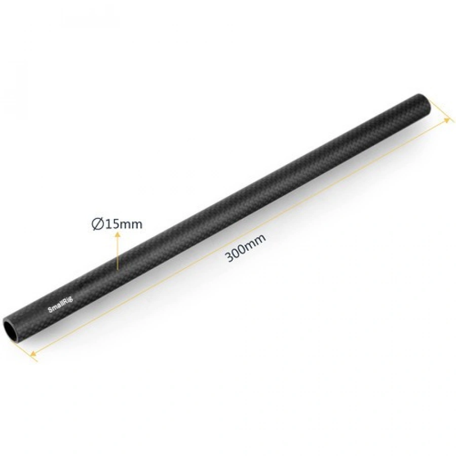 SmallRig 15mm Carbon Fiber Rod Set (12" / 30.5 cm)