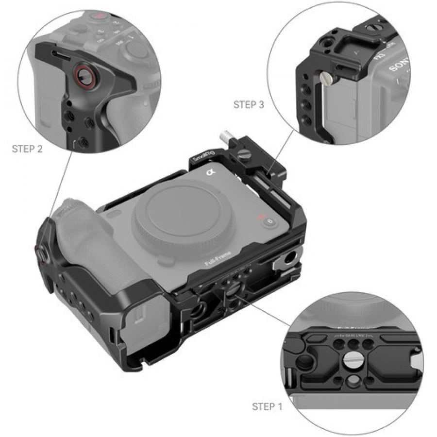 SmallRig Cage for Sony FX30/FX3 (4183) – Handheld, Tripod & Stabilizer Support