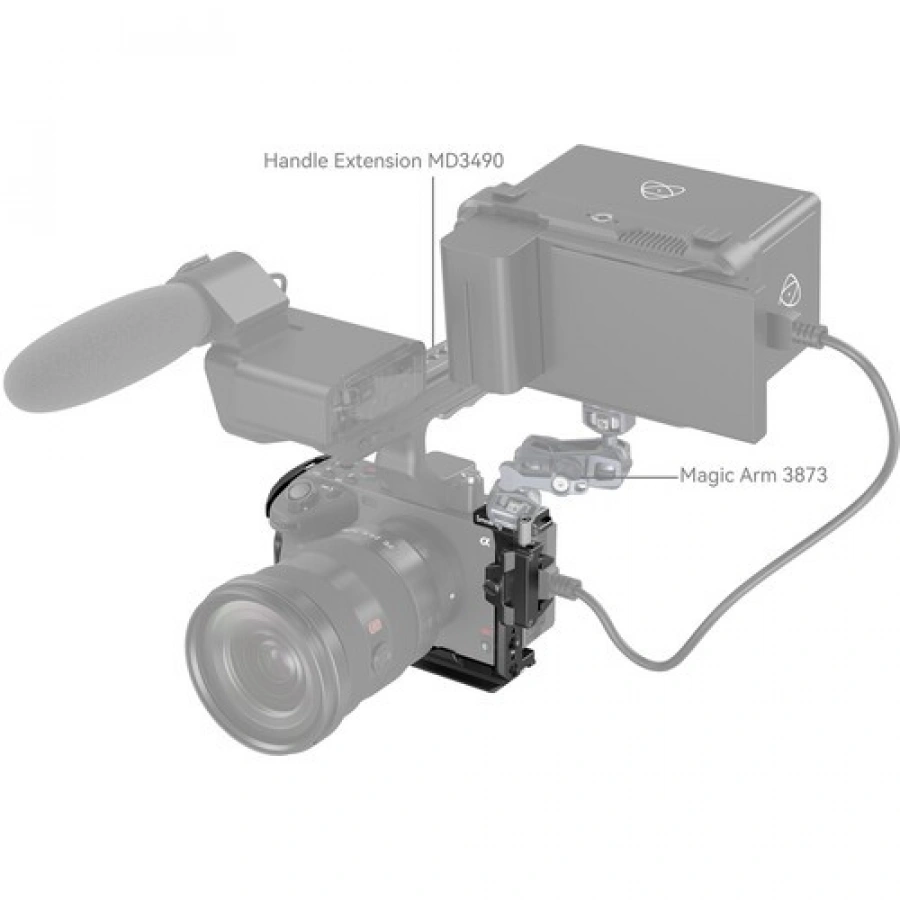 SmallRig Cage for Sony FX30/FX3 (4183) – Handheld, Tripod & Stabilizer Support