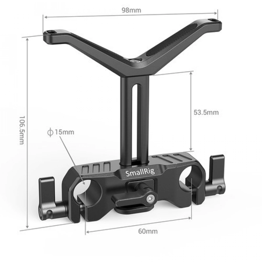SmallRig 15mm LWS Universal Lens Support BSL2681