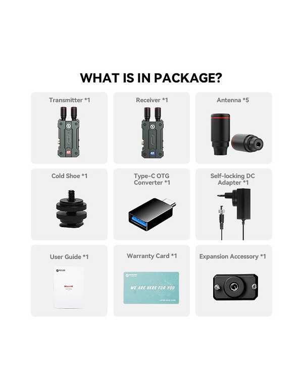 Hollyland Mars 4K Wireless Video Transmission System