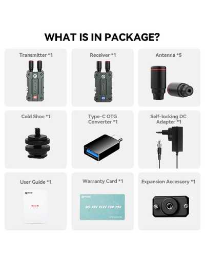 Hollyland Mars 4K Wireless Video Transmission System