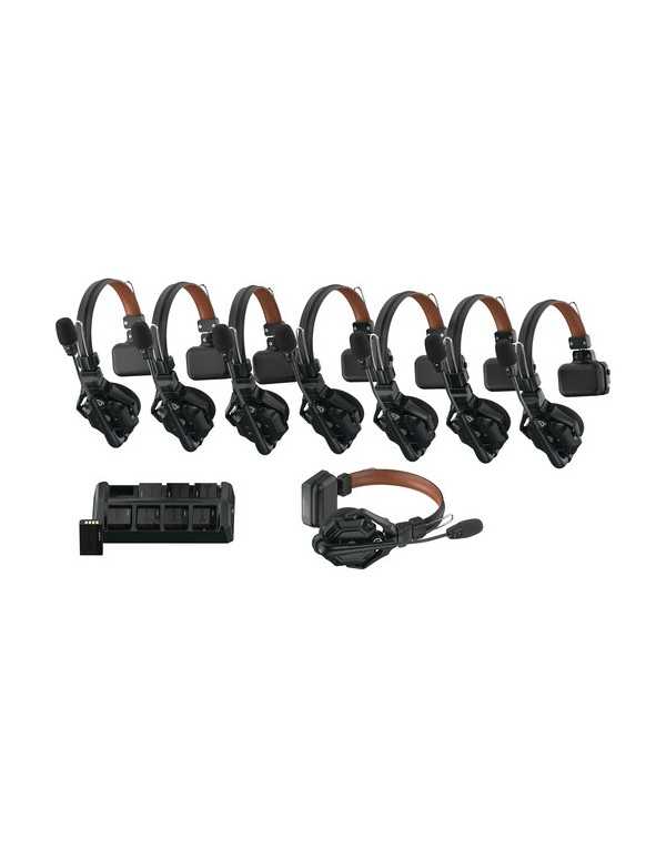 Hollyland Solidcom C1 Pro-8S Full-Duplex ENC Wireless Intercom System with 8 Headsets (1.9 GHz) | Wireless Intercom | CAM TOOLS Middle East | Hollyland