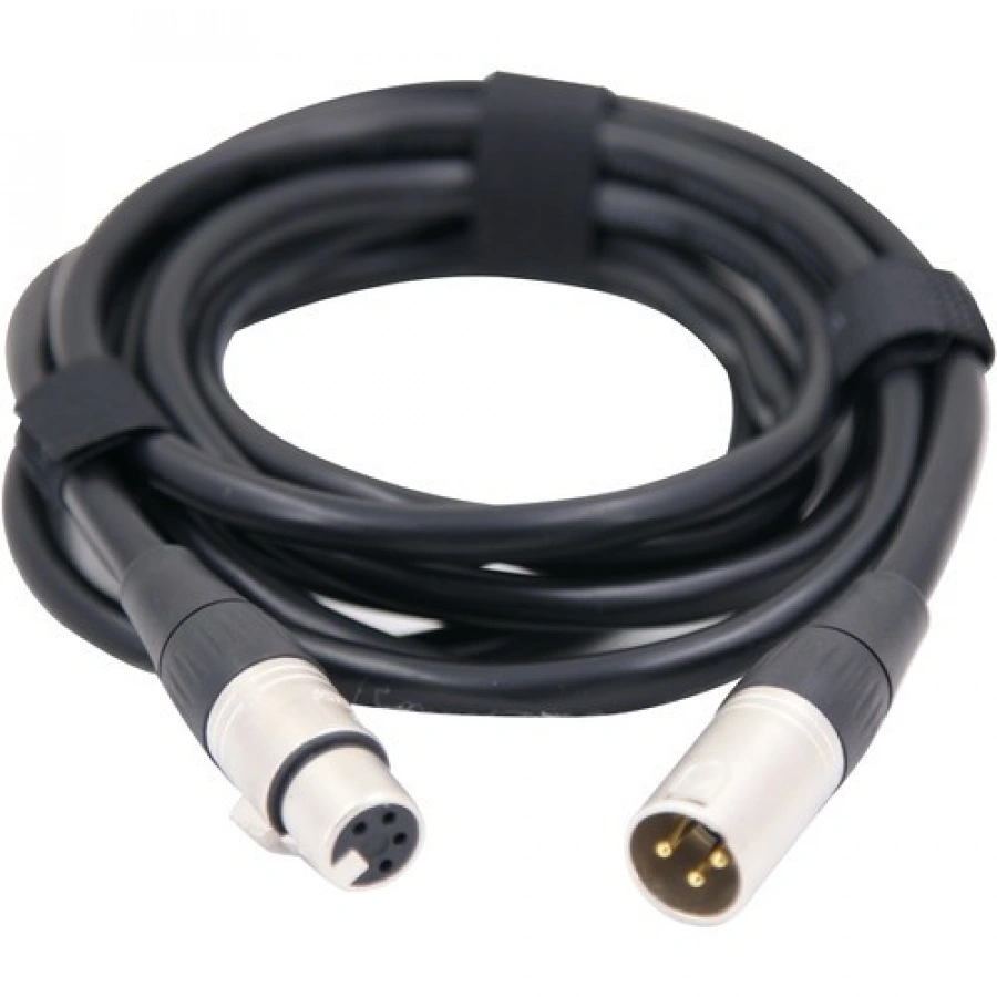Fxlion 24V Skypower 3-Pin XLR Male to 4-Pin XLR Female Cable
