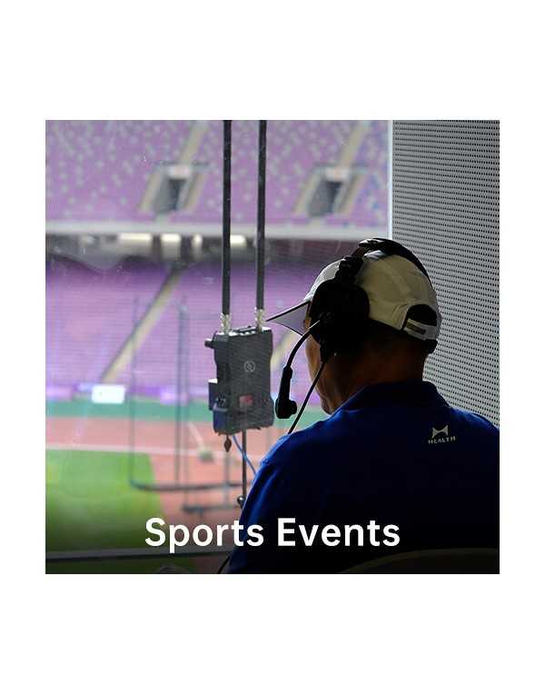 Hollyland Solidcom M1 Full-Duplex Wireless Intercom Solution (8 Beltpacks)