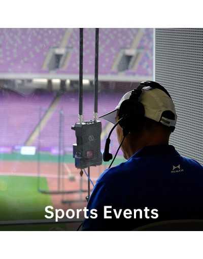 Hollyland Solidcom M1 Full-Duplex Wireless Intercom Solution (8 Beltpacks)