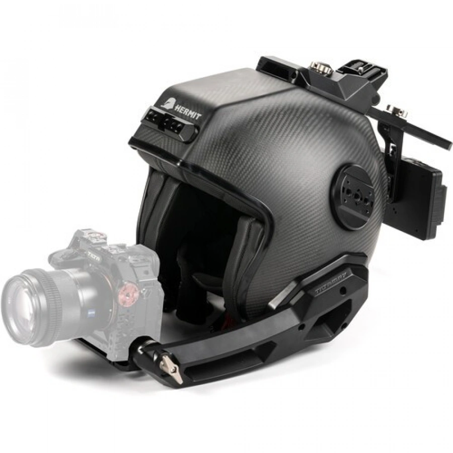 Tilta Hermit POV Camera Support Helmet (L, Gold Mount)